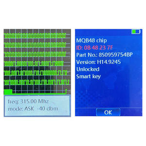 CN008169 Original 3 boutons pour clé de télécommande <span class=keywords><strong>Audi</strong></span> A3 <span class=keywords><strong>Q2</strong></span> Q3 TT 315Mhz puce MQB48 FCC: 8S0 959 754 BP Keyless GO - Product Image 2