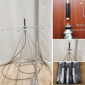 Antenne Discone D3000N 25-3000 MHz pour la réception de signaux avec câble RG58 - Product Image 2