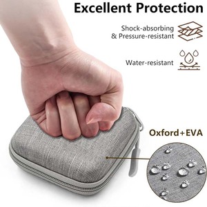 Bolsa de Almacenamiento de Cables para Dispositivos Electrónicos de Viaje, Organizador de Datos Pequeño a Prueba de Agua con Logotipo Personalizado, Bolsa de Almacenamiento de Baterías Portátiles - Product Image 4