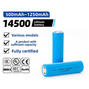 Batería 14500 7.4v 3.7v Recargable de Estado Semisólido con Cátodo de LiCoO2, 500 Ciclos - Product Image 3