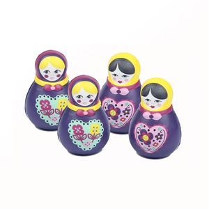 Bambola Matrioska Antistress Profumata a Lenta Risalita, Giocattolo Morbido per Bambini - Product Image 3