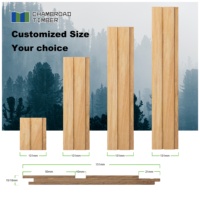 Revêtement mural extérieur moderne imperméable et ignifuge, panneaux muraux en bois résistants aux UV, bardage en bois d'ingénierie anti-fissures pour villa