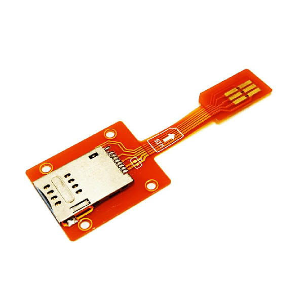 Multi Functional Extender Mini SIM Card Male to Female Extension FPC Cable with Push Slot