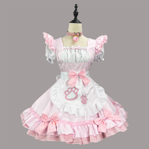 <span class=keywords><strong>Disfraz</strong></span> de Anime Japonés para <span class=keywords><strong>Mujer</strong></span>, Vestido de Sirvienta, <span class=keywords><strong>Disfraz</strong></span> de Halloween, Maquillaje, <span class=keywords><strong>Disfraz</strong></span> de Lolita, Conjunto de Uniforme, <span class=keywords><strong>Disfraz</strong></span> de Gatita - Product Image 6