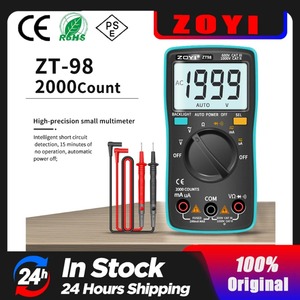 Multimètre numérique ZOYI, ampèremètre, voltmètre, mesure de la résistance, fréquence, rétroéclairage, mesure de la tension, diode, fréquence ZT98 ZT100 ZT101 ZT102 - Product Image 1