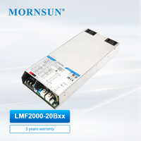 Alimentation électrique AC-DC encastrée MORNSUN Original LMF2000-20Bxx Série 2000W avec PFC actif intégré 12V 24V 48V Haute puissance