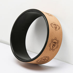 Rueda de Yoga Antideslizante para Gimnasio, Fitness y Yoga, Juego de Anillos de Pilates, Rueda de Yoga de Corcho - Product Image 6