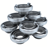 Vente directe du fabricant : Raccord rapide Storz pour tuyau d'incendie en alliage d'aluminium/acier inoxydable de 2 pouces – Équipement de lutte contre l'incendie allemand