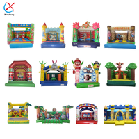 Cama de salto de princesa para niños de buena calidad, trampolín, casa hinchable, tobogán combinado inflable comercial con castillo de salto