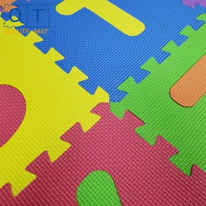 QT <span class=keywords><strong>TAPIS</strong></span> Inodore Non-toxique 200PPM 12in x 12in 26 pièces/ensemble EVA Mousse À Emboîtement Alphabets <span class=keywords><strong>Puzzle</strong></span> <span class=keywords><strong>tapis</strong></span> Pour Bébé - Product Image 4