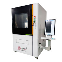 Machine de découpe laser fibre CNC 6060 de bureau, haute vitesse, refroidie par air, pour tôle, MDF, acrylique, contreplaqué, pierre, verre