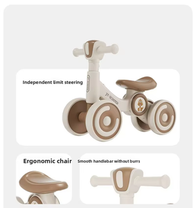 TianChen Voiture à pousser pour bébé de 1 à 3 ans, voiture à trois roues sans pédales, vélo d'équilibre pour enfants - Product Image 4