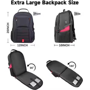 Extra großer 50L Flug genehmigt Weitermachen für Männer Tages rucksack Großer Rucksack <span class=keywords><strong>TSA</strong></span>-zugelassene Geschäfts arbeit für 17-Zoll-<span class=keywords><strong>Laptop</strong></span>-Rucksack - Product Image 4