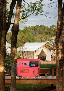 Chất lượng cao 5KVA 5.5KW loại im lặng Máy phát điện diesel giá rẻ nhà máy điện sử dụng thông minh 50Hz Máy phát điện - Product Image 2