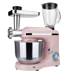 1400W Die Cast Stand Mixer Electric Multifunction Kitchen Stand Mixer Household Dough Stand Up Mixer Machines For Baking