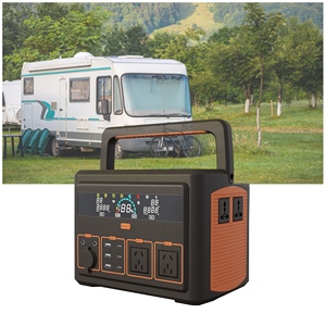 Stazione di Alimentazione Portatile ad Alta Capacità 1200W 1150Wh <span class=keywords><strong>con</strong></span> Batteria LiFePO4, Pannello Solare, Ricarica Rapida AC, UPS per Backup Domestico, Display <span class=keywords><strong>LED</strong></span> - Product Image 1