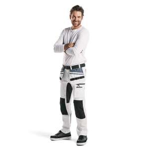 BLAKLADER - 350010421000XS <b>T</b>-<b>shirt</b> <b>long</b> <b>sleeved</b> <b>White</b> - EAN 7330509596517 WORK <b>T</b>-<b>SHIRTS</b> AND POLO <b>SHIRTS</b> - Product Image 3