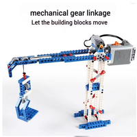 310+ Teile 8-in-1 Kinder Mechanik-Ingenieur Lern- und Programmierbarer Roboterhund Robotik-Set Steam Lernspielzeug Baustein-Set