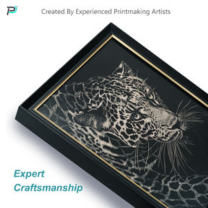 Personalizzato stile moderno <span class=keywords><strong>leone</strong></span> parete di arte immagini stampate Graffiti animali pittura a olio per la decorazione della casa soggiorno decorazione - Product Image 5