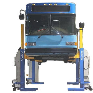 2026 ALI Certified Élévateurs mobiles à colonne hydrauliques pour camions, à batterie, conception à poteau unique, capacité 6 poteaux, 111 000 LBS - Product Image 1