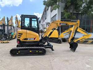2024 modelo 3.5TON peso proveedor de China 100% nueva producción de maquinaria mini excavadora SANY 35u SY35U - Product Image 4