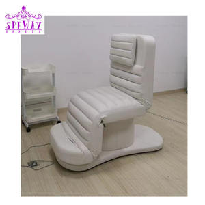 Роскошная гидравлическая мебель для салона, Электрический спа-массаж, тату-кровать, обследование ресниц, розовая кровать для лица по заводской цене - Product Image 3