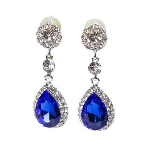 ต่างหูคริสตัลหลากสีประดับเพชร ดีไซน์ยาว รุ่นใหม่ ขายส่งจากโรงงานโดยตรง มีสินค้าในสต็อก - Product Image 5