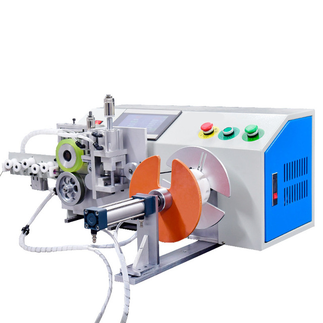 Shenzhen Automatic Wire Cutting Winding Binding Machine Desktop Digital Display Cable Manufacturing Equipment Power Line Cutting