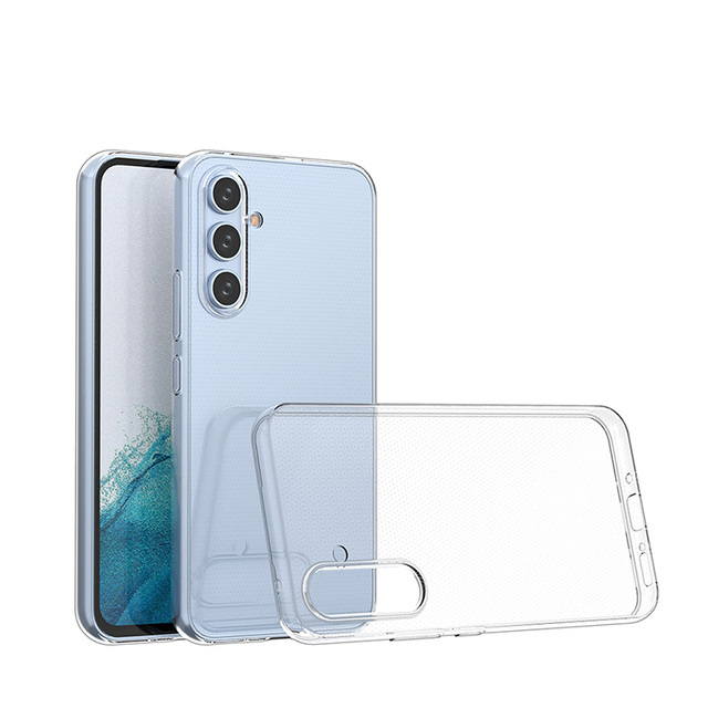 High Quality Transparent clear Tpu Cover case for Samsung Galaxy A54 , Slim Phone case for Samsung Galaxy A54 55 35 25 15