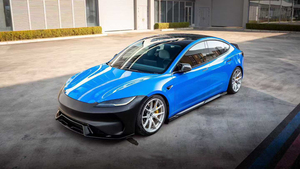 Kit Carrozzeria per <span class=keywords><strong>Tesla</strong></span> <span class=keywords><strong>Model</strong></span> <span class=keywords><strong>3</strong></span>, Aggiornamento Stile AE, Materiale Plastico PP, Paraurti Anteriore - Product Image 3