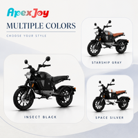 Moto électrique ApexJoy Tromox M05 2500W 70km/h M-Space 2.0 GPS Radar Avertisseur d'angle mort CBS ABS Édition Player