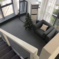 Nouveau design de tapis de bureau uni tufté pas cher fait à la machine pile de boucle de rouleau pour les chambres tapis et ensembles