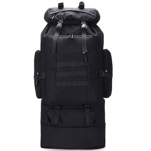 Backpack Construction Mesh Side Pocket Sand Dust Resistant <b>Waterproof</b> Outdoor Thickened Hiking Camping Travel <b>Rucksack</b> - Product Image 1