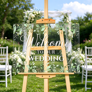 Segnaposto da Tavolo in Lino, Bambù e Rattan, con Cascata di Numeri, Specchio Acrilico Bordeaux, Cartello di Benvenuto per Matrimonio in Tessuto - Product Image 3