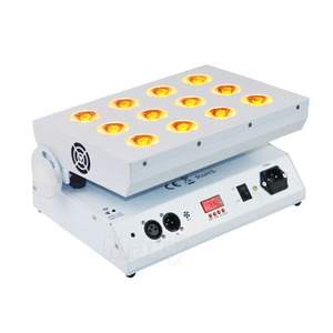 12x18W 2.4G không dây DMX IR điều khiển từ xa Rửa ánh sáng (Màu Trắng) - Product Image 5