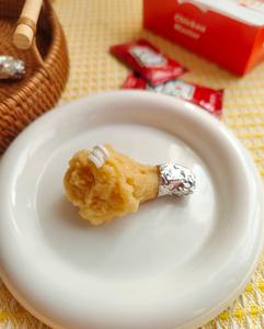 Vela perfumada de cera de soja creativa cerveza pollo frito y hamburguesa para adorno de dormitorio y bares para vacaciones-Diwali y Ramadán - Product Image 6