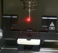 Calibre de réglage laser industriel vertical de haute précision pour outils de grande taille jusqu'à 160 mm, avec mesure automatique de la longueur et du rayon