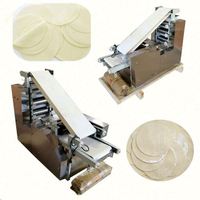 Machine à faire des wrappers pour gyozas de qualité supérieure, machine à presser les roti