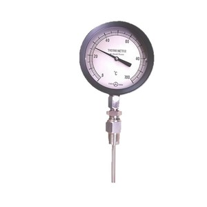 TOKYO Sanhe Bimetallic Vertical Thermometer BS TYPE 0-200C Healthcare Use IP66 RoHS Compliant - Product Image 1