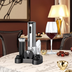 Phổ Biến USB Sạc Tự Động Có Thể Sạc Lại Đa Chức Năng Cao Cấp Tùy Chỉnh Thủy Tinh Điện <span class=keywords><strong>Wine</strong></span> Bottle <span class=keywords><strong>Opener</strong></span> <span class=keywords><strong>Set</strong></span> Bền Vững - Product Image 1