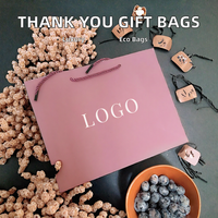 Sacs cadeaux de luxe en papier d'art, petits, recyclables, avec poignées, mini, en vrac, pour fêtes, bijoux, parfums, emballages en matériaux recyclés