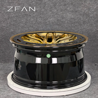 Jantes en alliage forgé ZFAN 18-22 pouces 5x114.3 5x130 en fibre de carbone 6061-T6, concaves 40 mm, pour GTR Urus Corvette C8