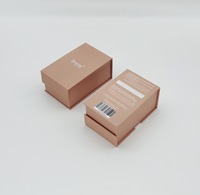 Petite boîte vide de luxe pour la fabrication de parfums, design mini, 10 ml, 50 ml, 100 ml, emballage personnalisé en papier doré pour cosmétiques, parfums, cadeaux