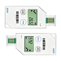 Potmagic OEM ODM Disponible, Registrador de Datos LCD S200 de un Solo Uso con Alarma de Temperatura, USB PDF/CSV, 32000 Puntos, Reingeniería de Software