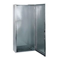 NSYSMX18840H Armoire sur pied, porte simple, acier inoxydable, IP 66, 800 mm x 400 mm 1800 mm, série PanelSeT SFN Accessoires