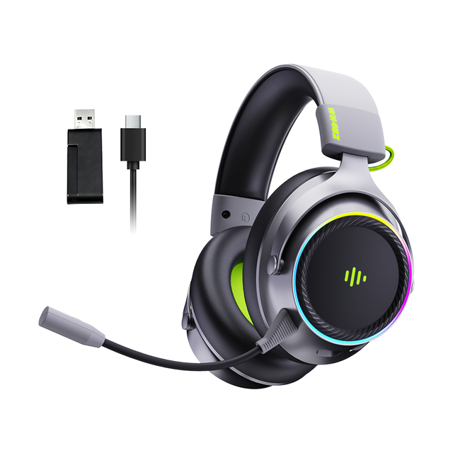 2026 New  Gaming Earphone 7.1 Sound Headphones Wireless BT 6.0 Detachable Mic Gaming Headset for Wireless XBOX