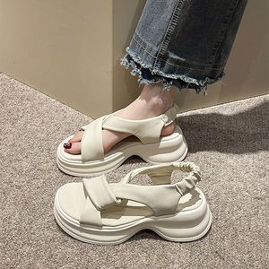 Sandales tendance pour femmes 2025 – Nouveauté été, bout ouvert, simple, à brides croisées, confortables, à semelle épaisse, style romain Niche26 - Product Image 2
