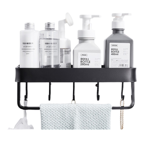 Mueble <span class=keywords><strong>de</strong></span> Baño <span class=keywords><strong>sin</strong></span> Perforaciones, Mueble <span class=keywords><strong>de</strong></span> Almacenamiento para Inodoro, Lavabo, Estante <span class=keywords><strong>de</strong></span> Almacenamiento <span class=keywords><strong>de</strong></span> Cosméticos Montado en la <span class=keywords><strong>Pared</strong></span> - Product Image 5