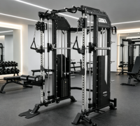 Machine Smith multifonctionnelle style populaire 2026 pour la maison : rack à squats, entraînement de force et équipement de fitness pour le développement musculaire