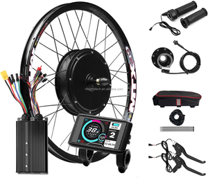 <span class=keywords><strong>Kit</strong></span> de Conversión de Bicicleta Eléctrica con Motor de Cubo Sin Escobillas de 52V 2000W, Batería de Litio y Marco Metálico - Product Image 1